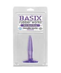 Анальная пробка фиолетовая BASIX