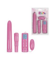 Набор вибромассажеров Pink Pleasure Kit розовый nsn-0355-14