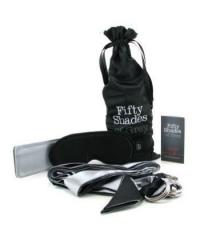 Набор фетиш-аксессуаров First Time Bondage Kit черный с серым fs-40184