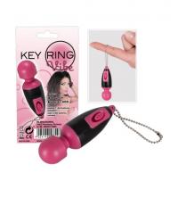Мини-вибратор Key Ring Vibe в виде брелка  6.5 см