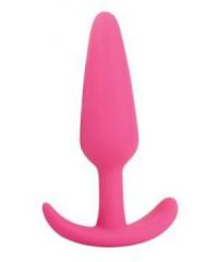 Классическая анальная втулка с удобным ограничителем от компании Sweet Toys, цвет розовый, st-40168-16