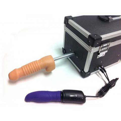 Секс-машина чемодан Tool Box, две сменные насадки,вибратор