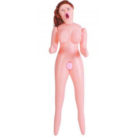 Рыжеволосая секс-кукла с реалистичными вставками