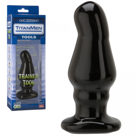  купить анальный стимулятор titanmen trainer tool #5 черный dj3200-09bx
