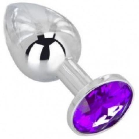  купить ef-hm-006 *мини-плаг из стали с кристаллом violet dream ef-hm-006