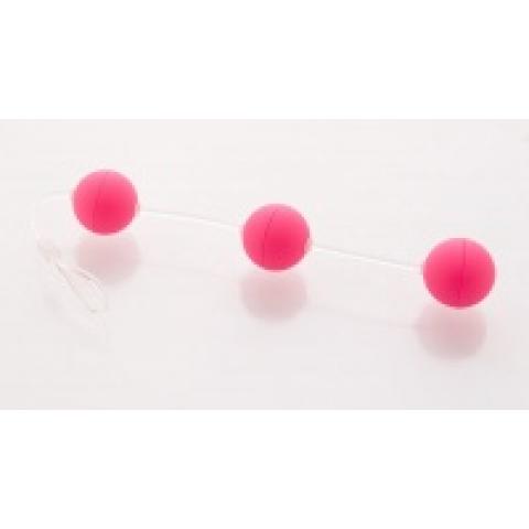 935002-3 935002-3 Анальные шарики 19,5см розовые