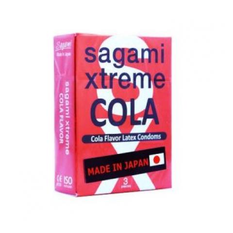  купить презервативы sagami xtreme cola 3шт. латексные со вкусом колы