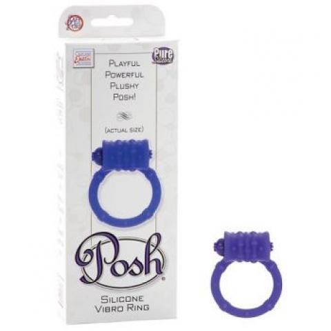  купить эрекционное кольцо posh silicone vibro rings с вибрацией фиолетовое se-1369-65-3