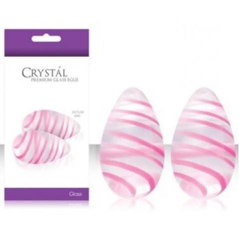  купить вагинальные шарики crystal kegel eggs из стекла прозрачные