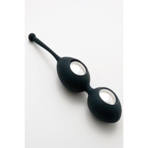 FS-40166 Вагинальные шарики со смещенным центром тяжести Silicone Ben Wa Balls черные