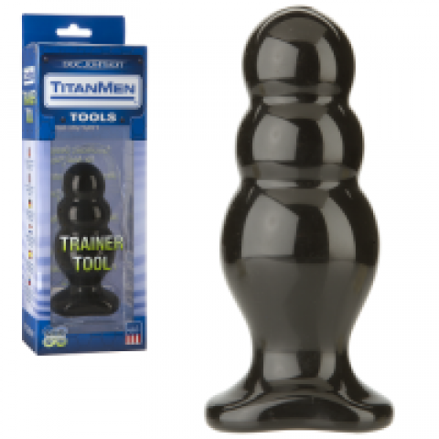  купить dj3200-07bx анальный стимулятор titanmen trainer tool #4 черный dj3200-07bx