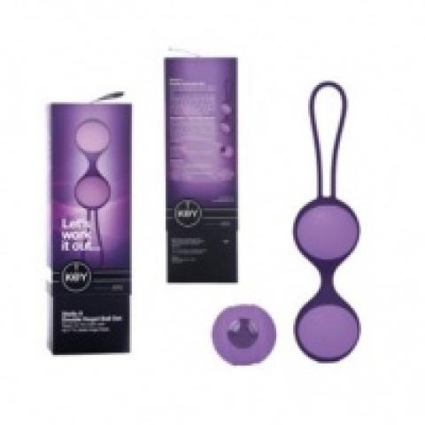  купить se-jo-8021-10 вагинальные шарики дуэт stella ii со сменным грузом фиолетовые se-jo-8021-10
