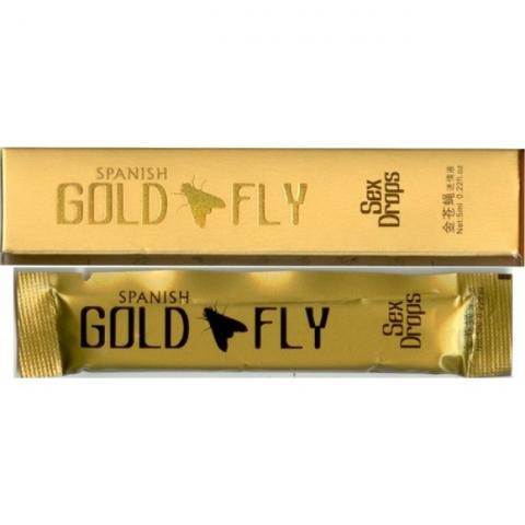 Возбудитель для женщин золотая шпанская мушка Gold Spanish Fly 1 пакетик 5 мл