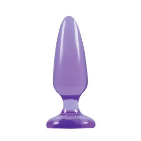 NSN-0450-35 Анальная пробка средняя Jelly Rancher Pleasure Plug Medium- Purple, 0450-35