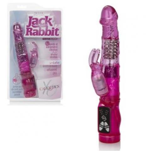  купить вибромассажер petite jack rabbit - pink
