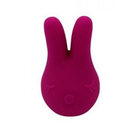  купить ярко-розовый вибростимулятор bunny с ушками