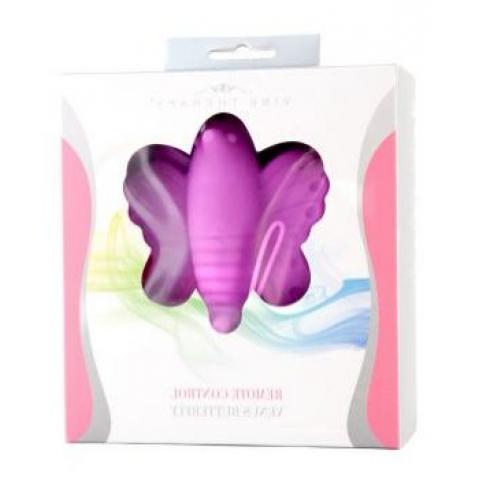 Розовая силиконовая бабочка Venus Butterfly с радиоуправлением