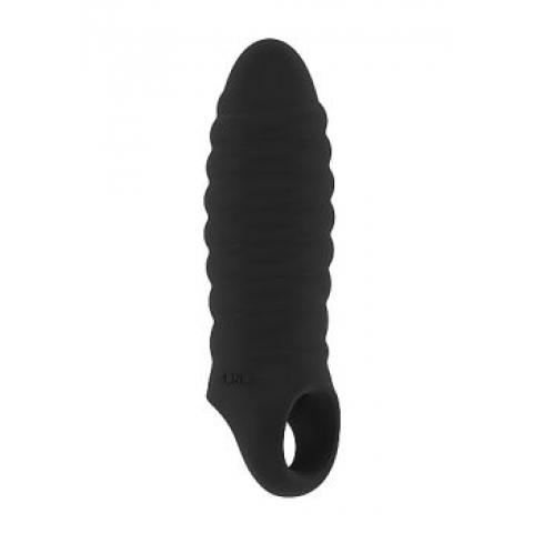 Насадка Stretchy Thick Penis Extension Black No.36 