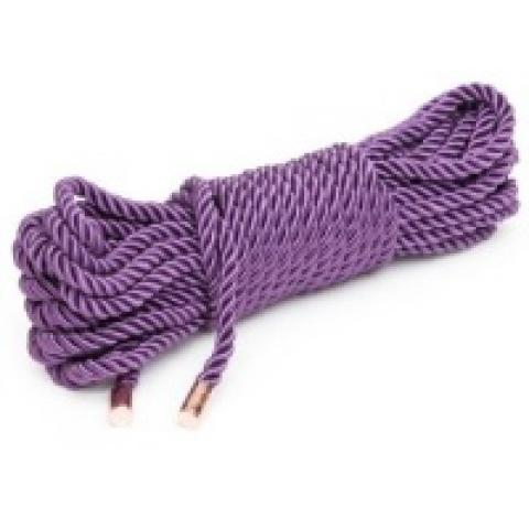 FS-69153 Фиолетовая веревка для связывания Want to Play? 10m Silky Rope - 10 м.