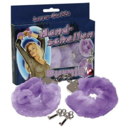  фиолетовые меховые наручники наложенным платежом