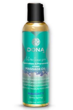  купить массажное масло dona scented massage oil naughty aroma: sinful spring 125 мл