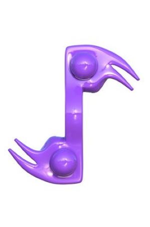 Эрекционное кольцо Wonderful Wabbit фиолетовое с вибрацией 