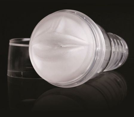  прозрачный мастурбатор-ротик fleshlight - ice mouth crystal наложенным платежом