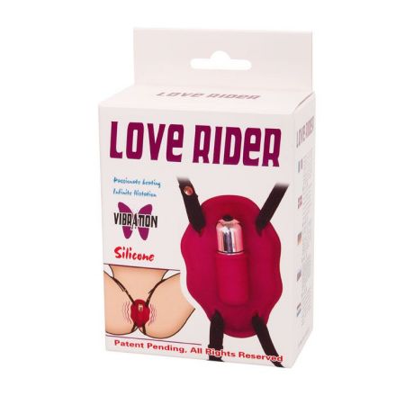  купить нежный вибростимулятор для клитора love rider на ремешках