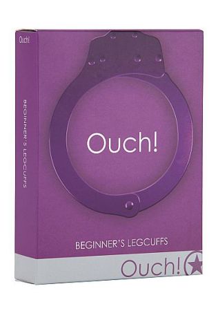  купить ou006pur металлические фиолетовые оковы pleasure legcuffs