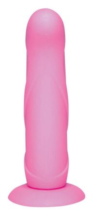  0504084 розовый страпон на трусиках с регулируемыми бретелями smile - 16 см. наложенным платежом