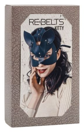  купить 7718rebelts маска с кошачьими ушками kitty black