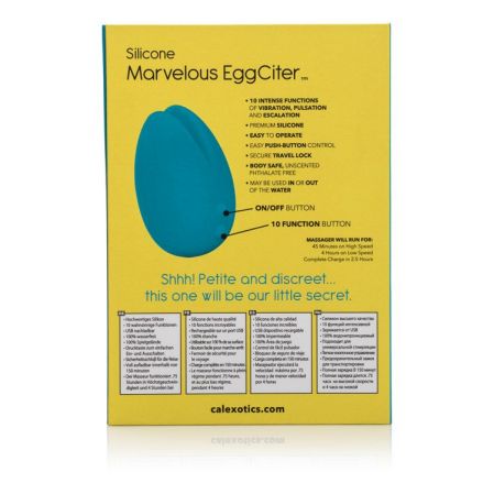  купить se-4409-10-3 голубой вибромассажер mini marvels silicone marvelous eggciter