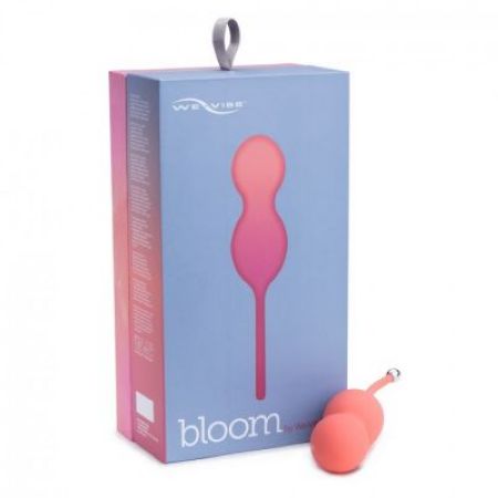 Коралловые вагинальные шарики с вибрацией Bloom 