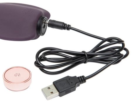  fs-69137 фиолетовый клиторальный стимулятор desire blooms rechargeable clitoral vibrator наложенным платежом