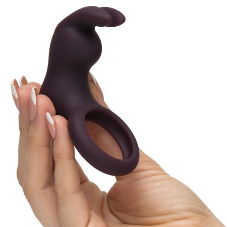  секс игрушка фиолетовое эрекционное виброкольцо lost in each other rechargeable rabbit love ring 