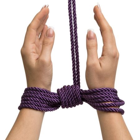  fs-69153 фиолетовая веревка для связывания want to play? 10m silky rope - 10 м. наложенным платежом