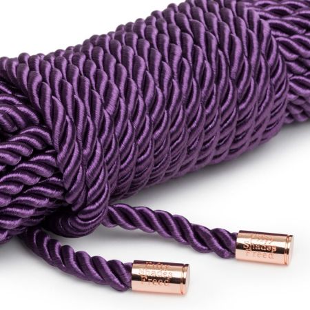  купить фиолетовая веревка для связывания want to play? 10m silky rope - 10 м.