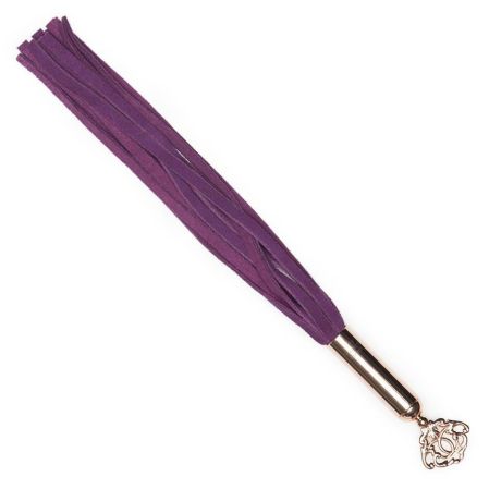  фиолетовая мини-плеть cherished collection suede mini flogger - 30 см. почтой россии 