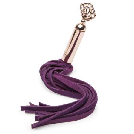  fs-69163 фиолетовая мини-плеть cherished collection suede mini flogger - 30 см. наложенным платежом