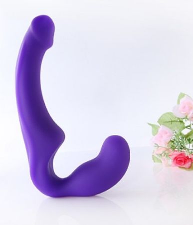  секс игрушка безремневой розовый страпон share xs 