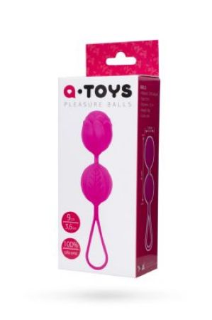  купить вагинальные шарики на силиконовой сцепке toyfa