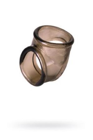  заказать c доставкой кольцо эластичное с эффектом подтяжки мошонки toyfa xlover