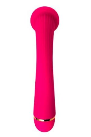 Розовый вибратор с шаровидной головкой - 20 см A-toys 