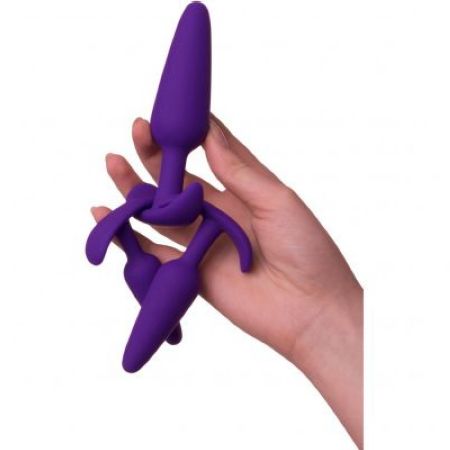  секс игрушка набор анальных втулок «popo pleasure» от компании toyfa 