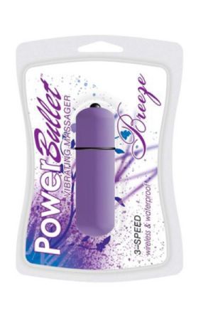  купить вибро-пуля breeze 2.25 powerbullet purple фиолетовый