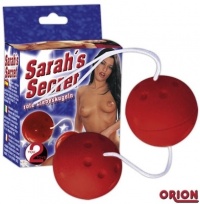 Шарики вагинальные  Sarahs Secret красные, 513466 