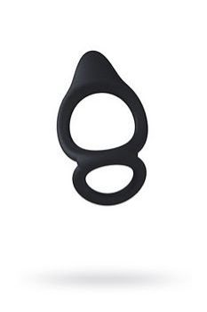 Двойное эрекционное кольцо на пенис Levett Marcus, чёрное