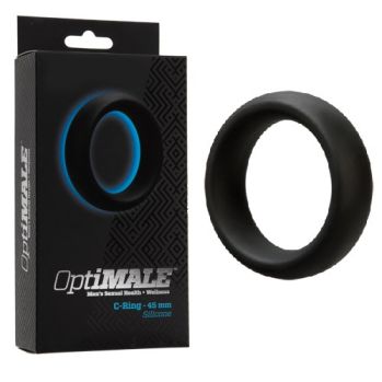 Эрекционное кольцо широкое OPTIMALE C-Ring Thick 45mm черное 