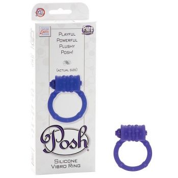 Эрекционное кольцо Posh Silicone Vibro Rings с вибрацией фиолетовое se-1369-65-3