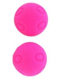 Металлические шарики Twistty с фиолетовым силиконовым покрытием 
